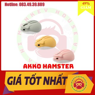 Chuột không dây akko hamster wireless 2.4ghz - hàng chính hãng
