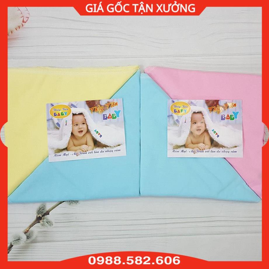 [SET 10] Chiếc Tã Chéo Màu 100% Chất Cotton Mền Cho Bé Sơ Sinh