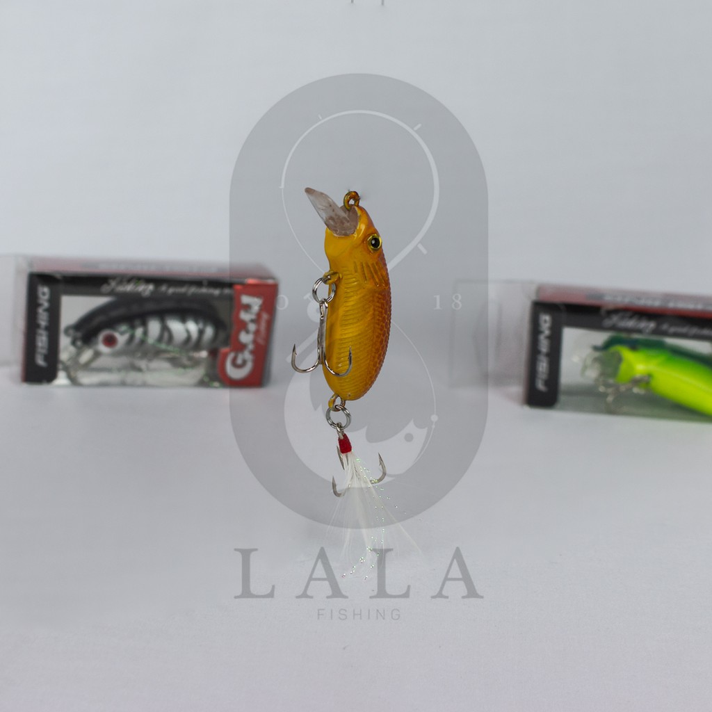 Mồi cá giả câu lure/ mồi nhử cá ABS fishing lure 5cm/7g CB032