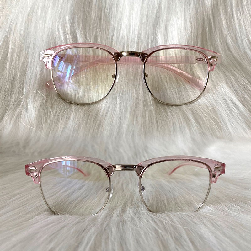 Kính chống tia bức xạ / ánh sáng xanh / chống mỏi mắt phong cách cổ điển cho nam và nữ