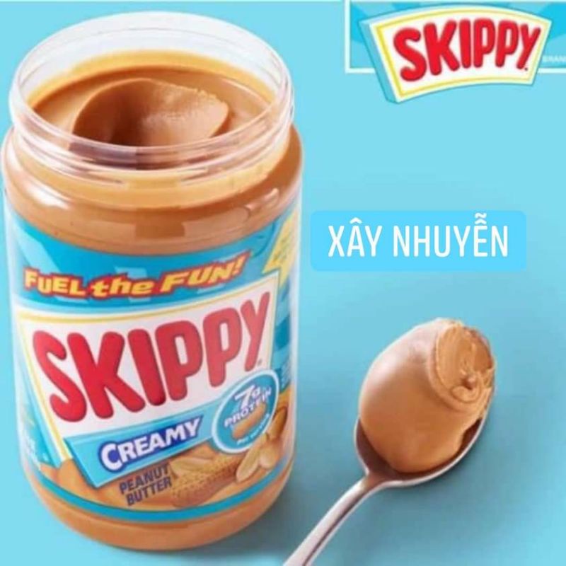 Bơ đậu phộng Skippy Creamy và Skippy Super Chunk 1.36kg Peanut Butter siêu ngon của Mỹ