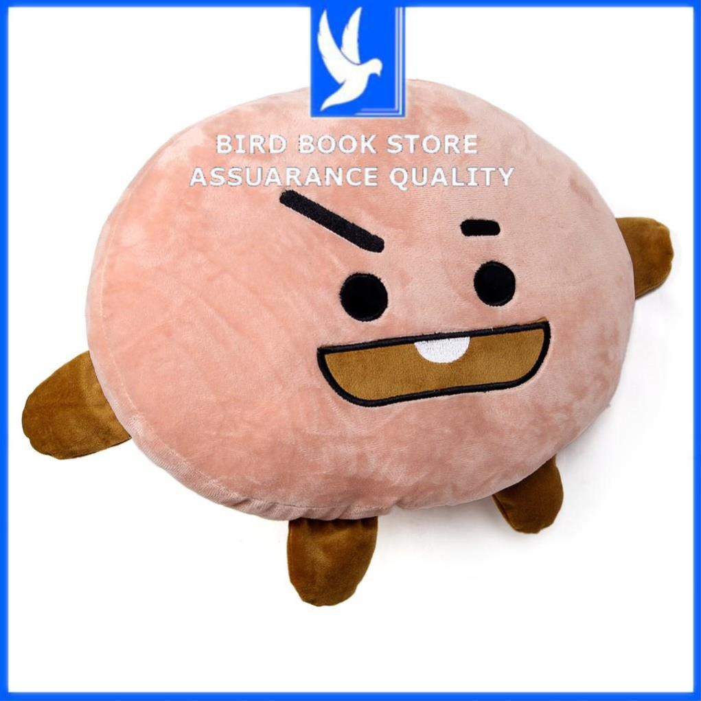 Gấu bông gối đầu kê tay BTS BT21 SHOOKY size lớn 45cm Bird book Bird book