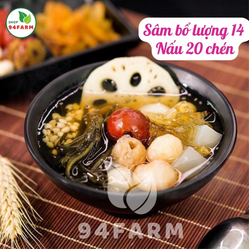 Set Sâm Bổ Lượng 500 gam 14 Vị 94Farm