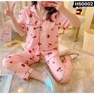 Pyjama In Hình Cherry