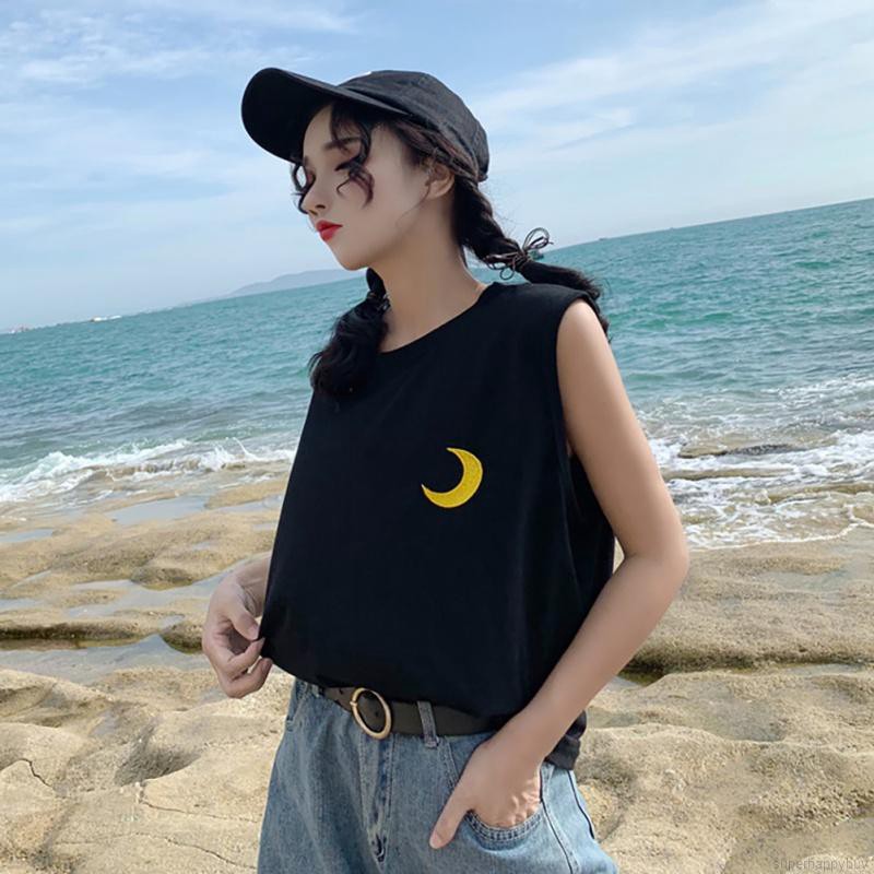 Áo nữ không tay thêu họa tiết kiểu dáng vintage thời trang quyến rũ | BigBuy360 - bigbuy360.vn