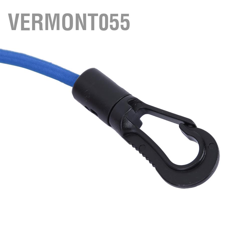 Hàng Hot Dây đàn hồi 120cm Chèo thuyền Kayak Chèo thuyền an toàn Dây xích với Carabiner để chèoHàng giao ngayVermont055