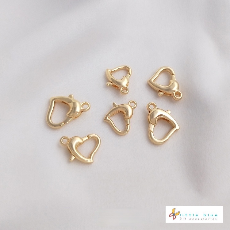 Móc Cài Mạ Vàng 14K Dùng Làm Trang Sức Thủ Công