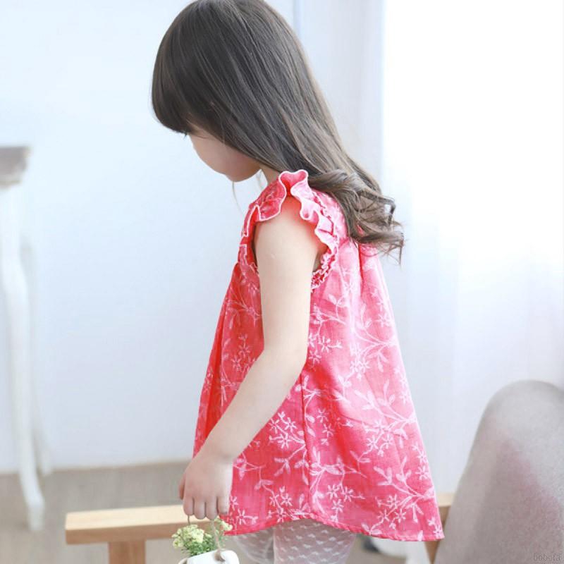 Đầm Bé Gái chất liệu cotton cho bé gái