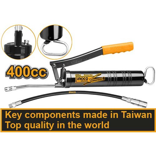 Dụng cụ bơm mỡ Ingco 400CC GRG015001