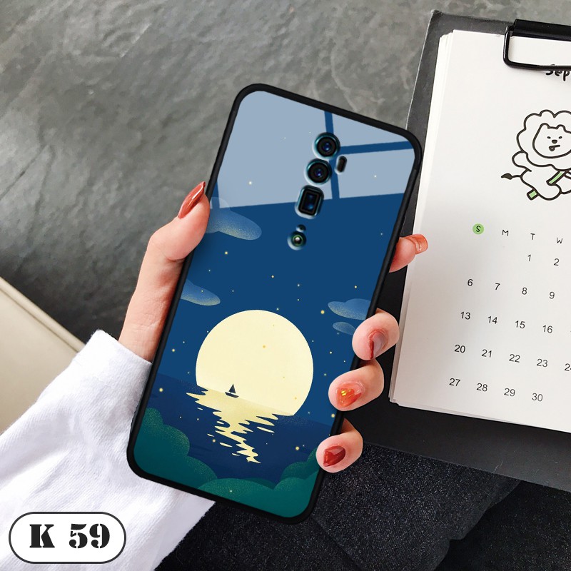 Ốp lưng kính 3D cho Oppo RENO 10X ZOOM ( RENO 6.6)