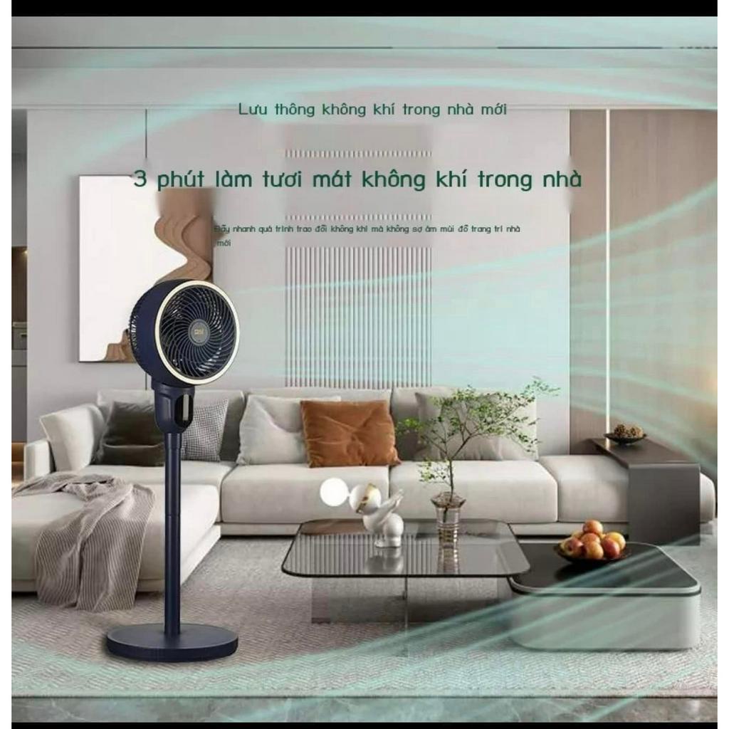 QUẠT ĐỨNG ĐIỀU KHIỂN SỌ DỪA CAMEL TUẦN HOÀN KHÔNG KHÍ CÓ THỂ ĐIỀU CHỈNH ĐỘ CAO, Có chỗ cho tinh dầu đuổi muỗi