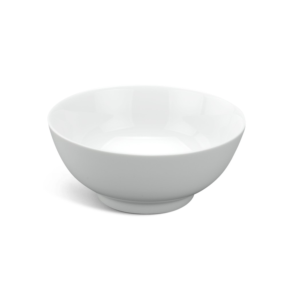 Tô Minh Long 18 cm Jasmine Trắng dùng cho gia đình, sứ đẹp cao cấp dùng đãi khách, tặng quà
