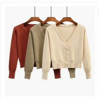 Áo khoác len ngắn