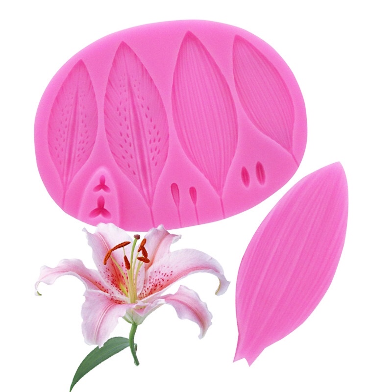 Khuôn silicone hoa ly