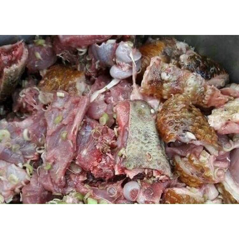 [HỎA TỐC SG] Nhím làm sạch cắt khúc xào lăn, hấp, nướng 1kg