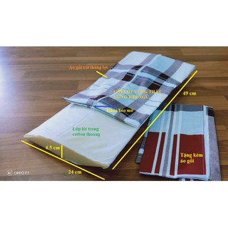 GỐI hỗ trợ thắt lưng khi ngủ _ giúp nâng đỡ bảo vệ lưng và cho giấc ngủ ngon