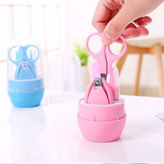 bộ bấm móng tay bốn chi tiết cho bé yêu ( vỏ hộp hình thú đáng yêu)