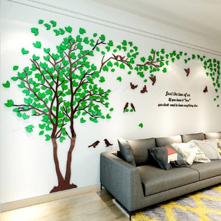 Giấy Dán Tường Trang Trí Phòng Hình Cây