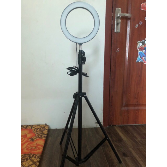 ĐÈN HỖ TRỢ BÁN HÀNG, LIVE STREAM, CHỤP HÌNH MAKE UP, CHỤP HÌNH SẢN PHẨM, BÁN HÀNG...3 CHẾ ĐỘ SÁNG SIZE 20-26-34-45-54cm