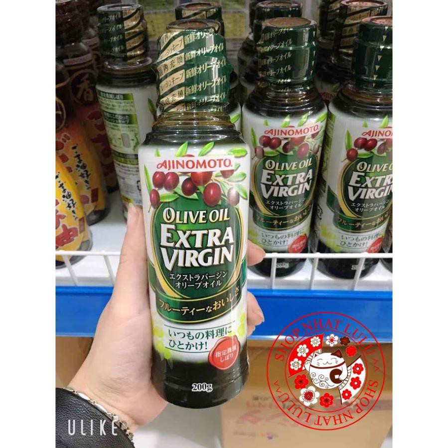 [chai lớn và nhỏ] DẦU ĂN Ô LIU OLIVE AJINOMOTO - EXTRA VIRGIN Nhật bản