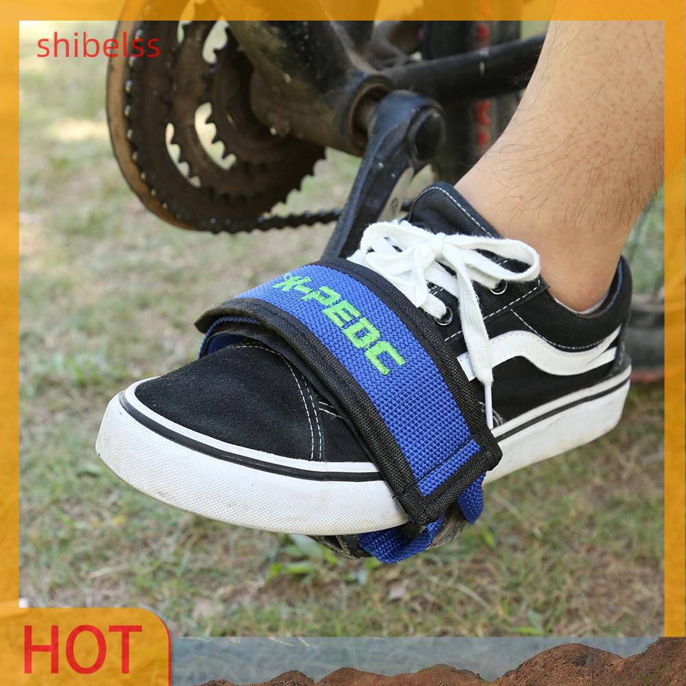 Băng vải cố định chân và bàn đạp xe đạp chống trượt cho bé