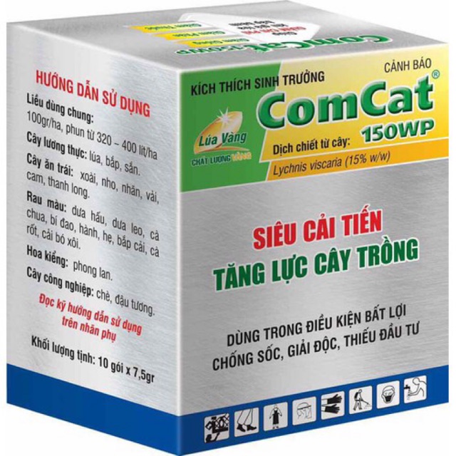 Thuốc kích thích sinh trưởng ComCat 150WP gói lớn 7,5gr ( hộp 10 gói )