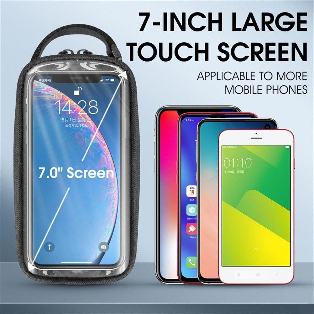 Túi Đựng Đồ Cỡ Lớn Gắn Khung Trước Xe Đạp Ốp