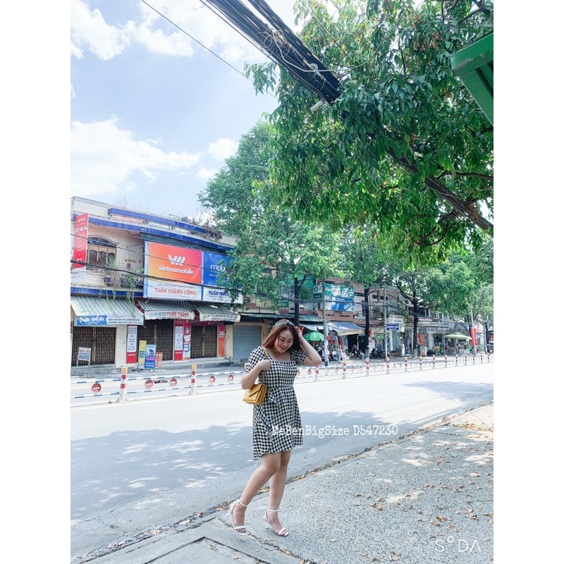 #BIGSIZE ĐẦM CỔ U TAY PHỒNG | BigBuy360 - bigbuy360.vn