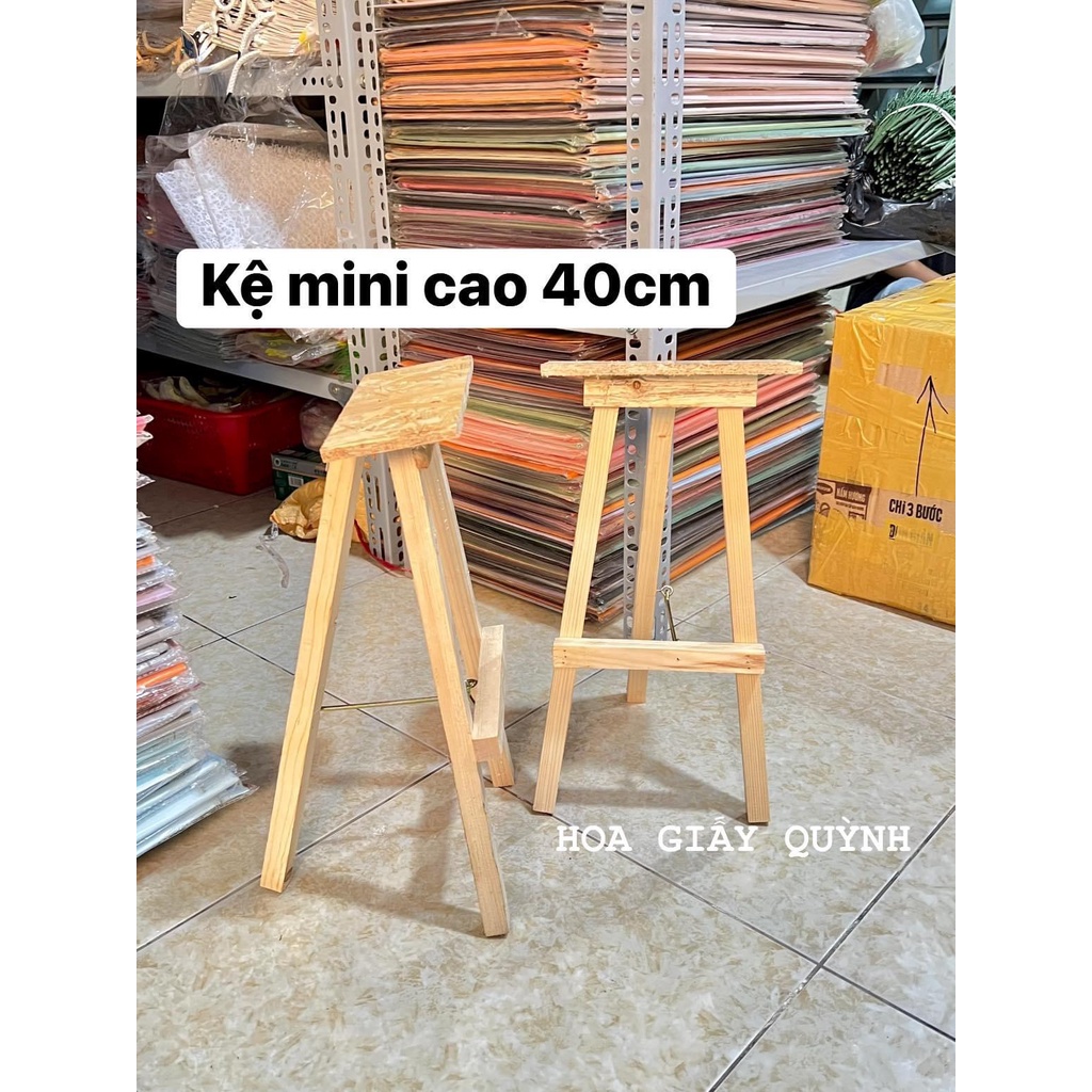 KỆ CẮM HOA CHỮ A size mini cao 40cm