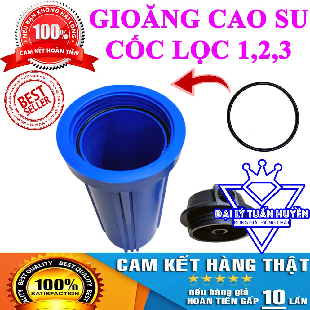 Gioăng Cao Su - Ron cao su dùng cho cốc lọc 1,2,3 - Máy lọc nước RO | BigBuy360 - bigbuy360.vn