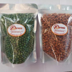 combo 500g đậu phộng tỏi ớt +500g đậu Hà Lan Rang Muối cực ngon