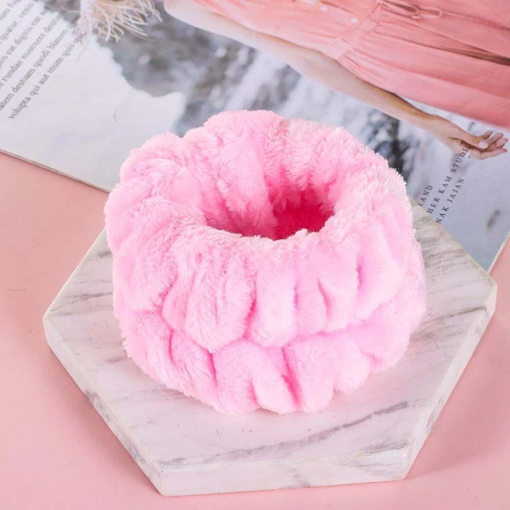 QUINTON Băng Quấn Cổ Tay Màu Sắc Trơn Thấm Hút Mồ Hôi Tiện Dụng Khi Rửa Mặt