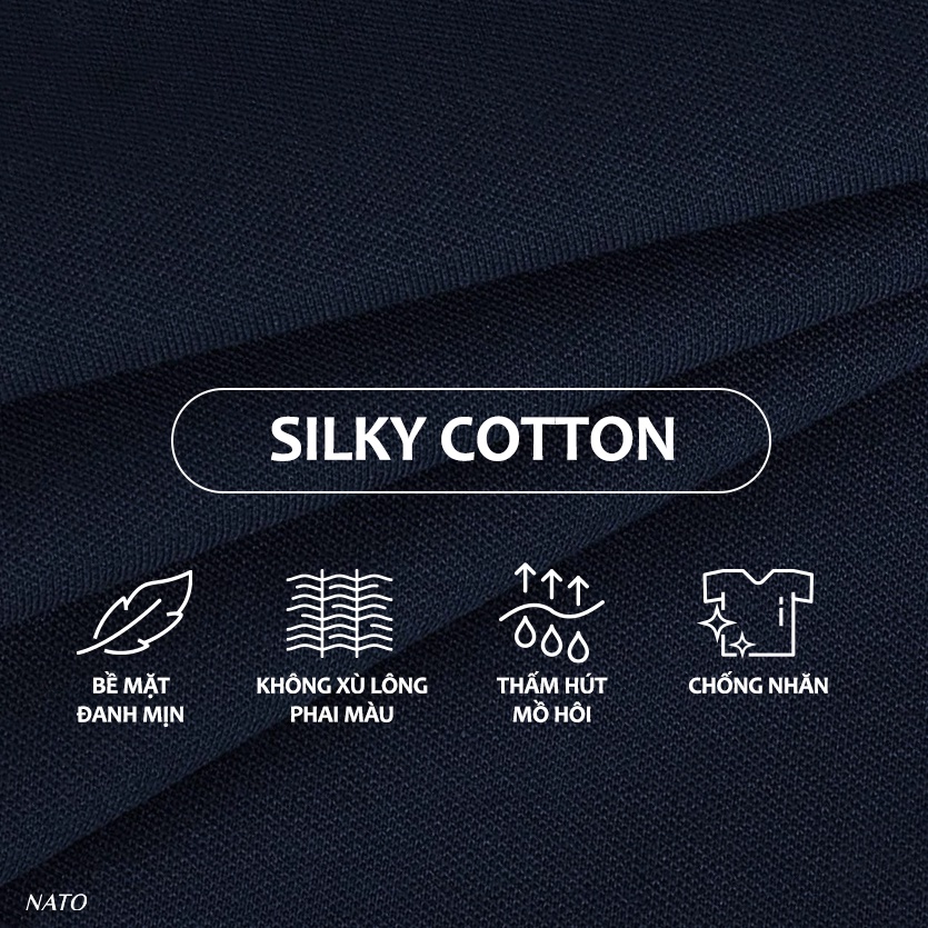 Áo Thun Polo Nam DON Vải Cotton Cá Sấu Cao Cấp Basic Đẹp Tay Ngắn Có Cổ Màu Trắng Đen Đỏ Xanh Navy Trơn Họa Tiết NATO