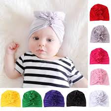 Mũ/ Tuban cotton nơ trơn cho bé / Tuban siêu xinh cho bé Chicbaby 2030 (mã mới)