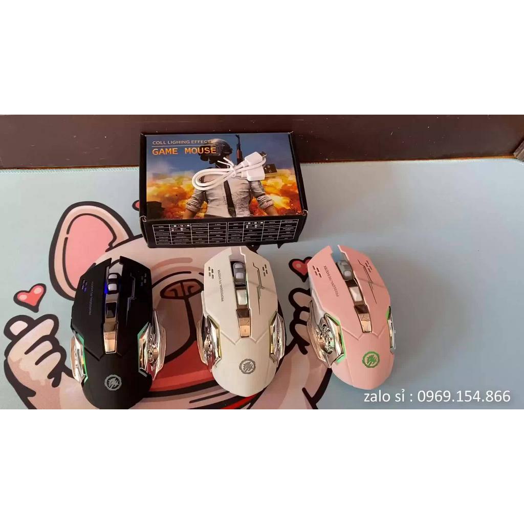 Chuột Gaming Không Dây T28 Dành Cho Game Thủ Chống Ồn Có Đèn LED Chơi Game Cực Đã Bảo Hành 12 Tháng | BigBuy360 - bigbuy360.vn