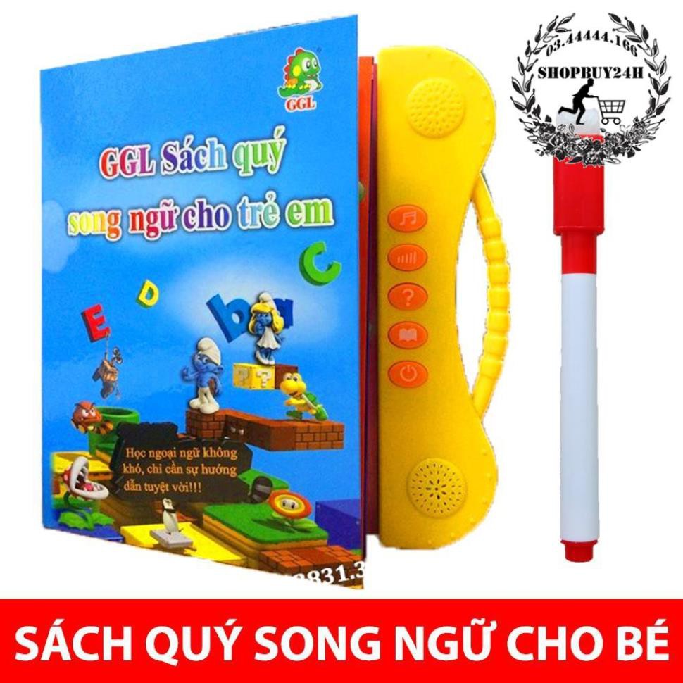 HCM -  Sách Điện Tử Thông Minh Cho Bé -Sách Song Ngữ Cho Bé Học Tiếng Anh