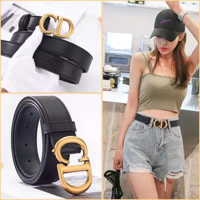 Thắt lưng 3cm vàng đồng