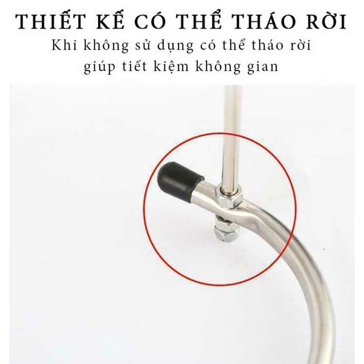 Móc Treo Quần Áo Trẻ Em Inox 304 MINISTORE Đa Năng Treo Chăn Mền Phơi Quần Áo Khăn Chịu Lực Lên Đến 20KG