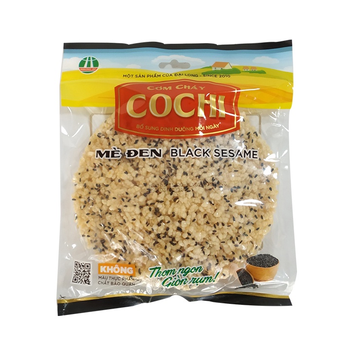 (Bán sỉ) Cơm cháy Cochi mix vị chà bông, rong biển, mè đen thùng 40 gói 65g-Đặc sản Ninh Bình
