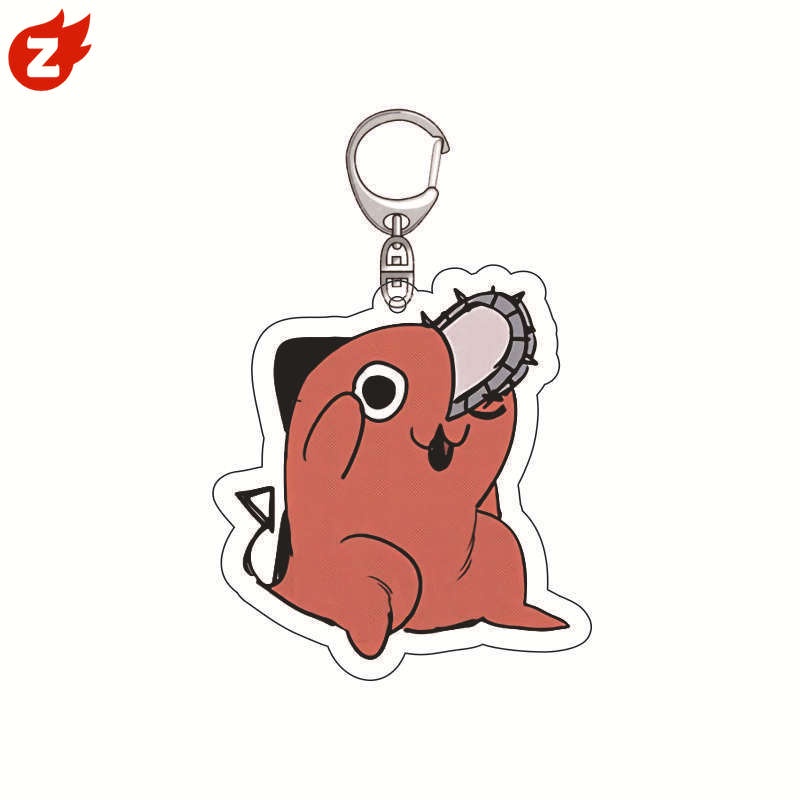 ✨1 Móc Khóa Acrylic Hình Pochita