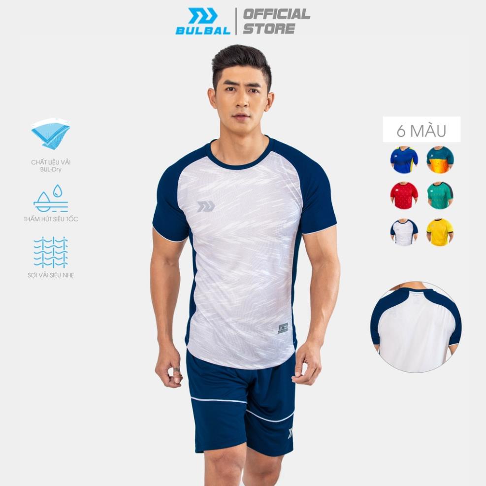 Bộ Quần Áo Bóng Đá Bulbal 6City, Chất liệu vải Mesic21 cao cấp thấm hút mồ hôi, kiểu dệt 3D form dáng hiện đại !