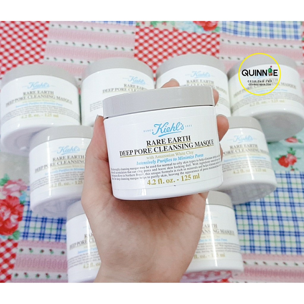 [CÓ SẴN]  MẶT NẠ KIELHS 28ML TÁCH SET VÀ ĐẤT SÉT 125G