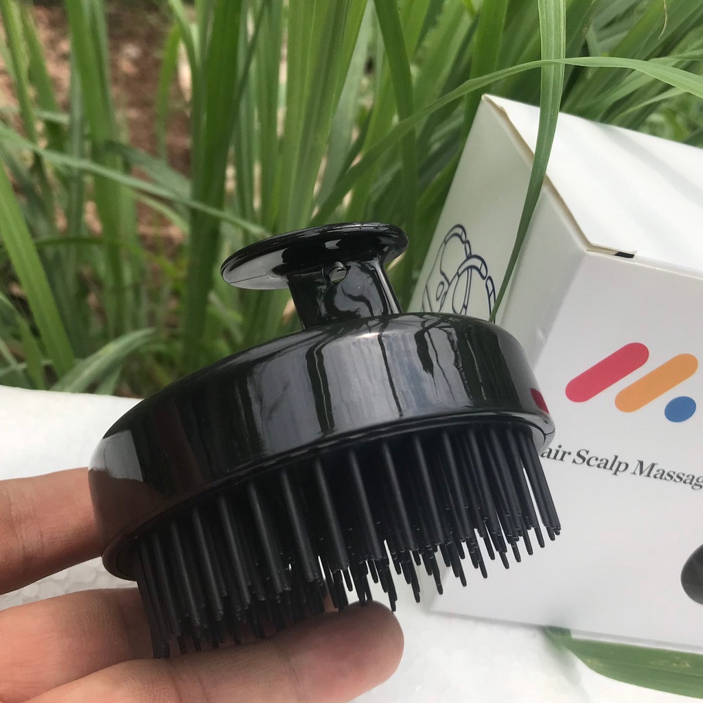 Lược gỡ rối wet brush-Thiết Kế Mới gội Massage da đầu thư giãn màu vàng đen hồng