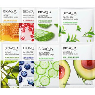 Bán Sỉ 10 Mặt nạ giấy Bioaqua Hưong Trái Cây tự nhiên cao cấp chính hãng