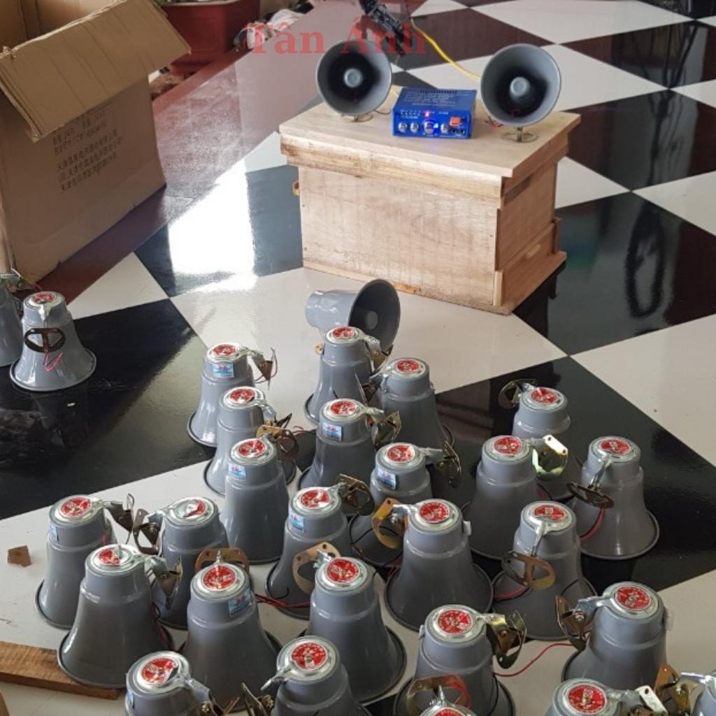 Loa phóng thanh bát nhôm 5w chuyên bẫy chim đêm