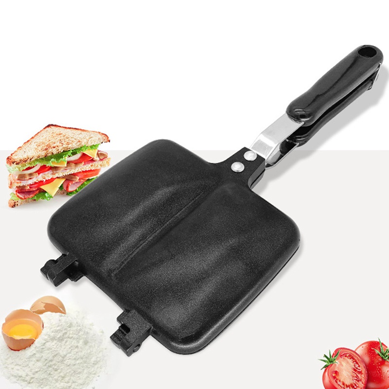Chảo Nướng Bánh Mì Sandwich Bằng Nhôm Chống Dính Có Thể Tháo Rời Tiện Dụng