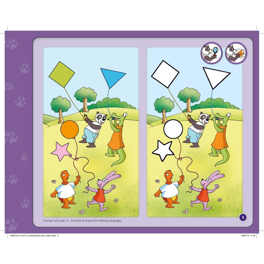 Sách - DTPbooks - Hooray Let's Play Level A Activity & Projects Book