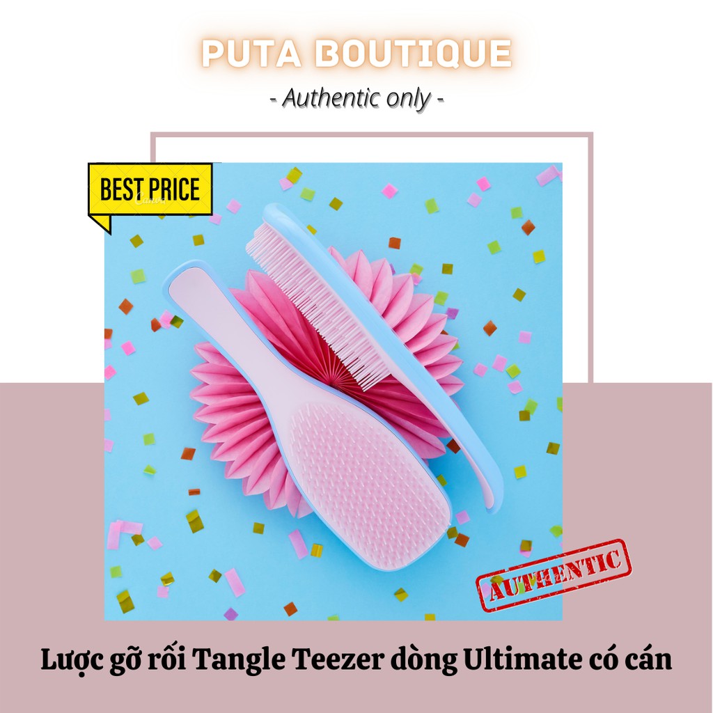 Lược gỡ rối Tangle Teezer dòng Wet/ Ultimate có cán cầm tay