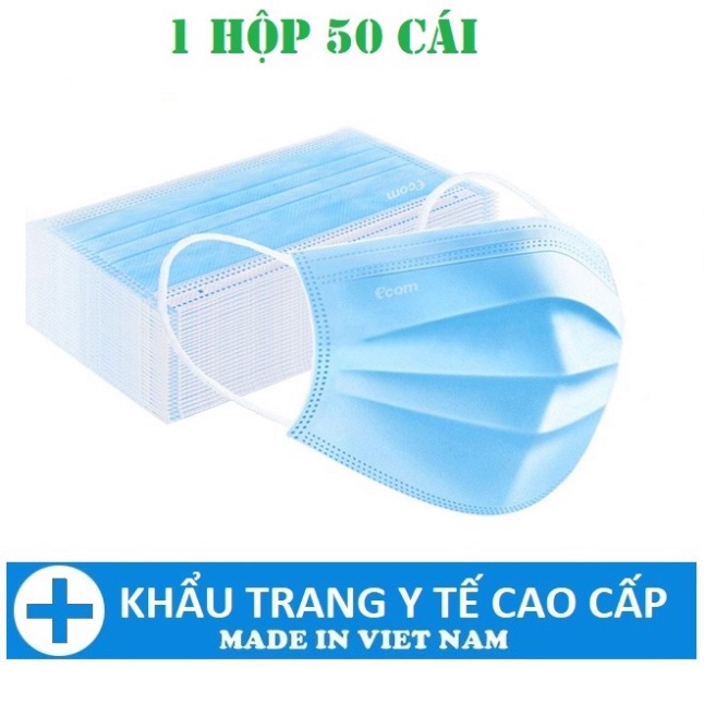 Khẩu trang y tế 4 lớp | Khẩu trang kháng khuẩn CỬU LONG , hàng chính hãng bộ y tế khuyên dùng ( hộp 50 cái) KT Y TẾ | BigBuy360 - bigbuy360.vn