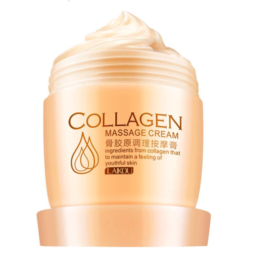 Kem mát xa mặt LAIKOU Collagen làm sạch sâu lỗ chân lông giữ ẩm và nâng cơ da